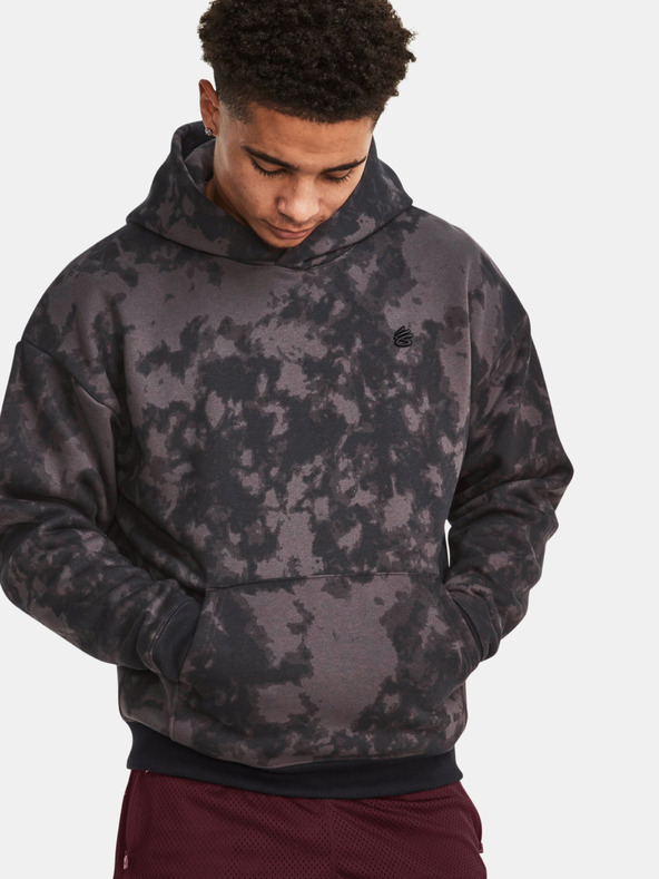 Under Armour Pánská mikina Under Armour Curry Acid Wash Hoodie