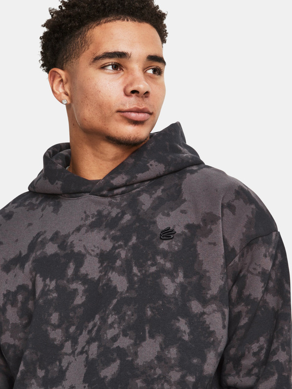 Under Armour Pánská mikina Under Armour Curry Acid Wash Hoodie