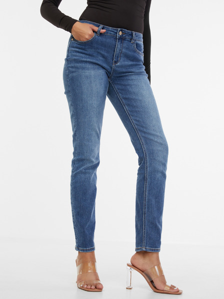 Orsay Modré dámské slim fit džíny ORSAY