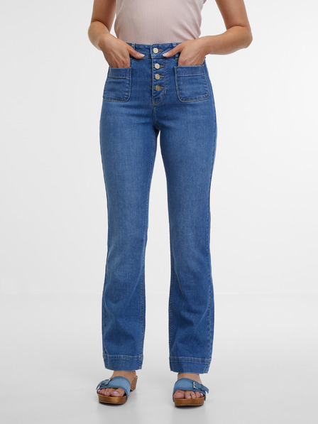 Orsay Modré dámské bootcut džíny ORSAY