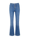 Orsay Modré dámské bootcut džíny ORSAY