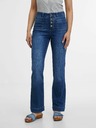 Orsay Tmavě modré dámské bootcut džíny ORSAY