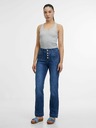 Orsay Tmavě modré dámské bootcut džíny ORSAY