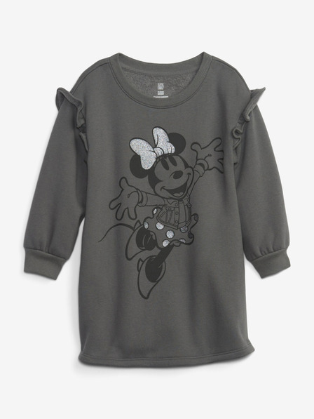 GAP Baby mikinové šaty GAP & Disney