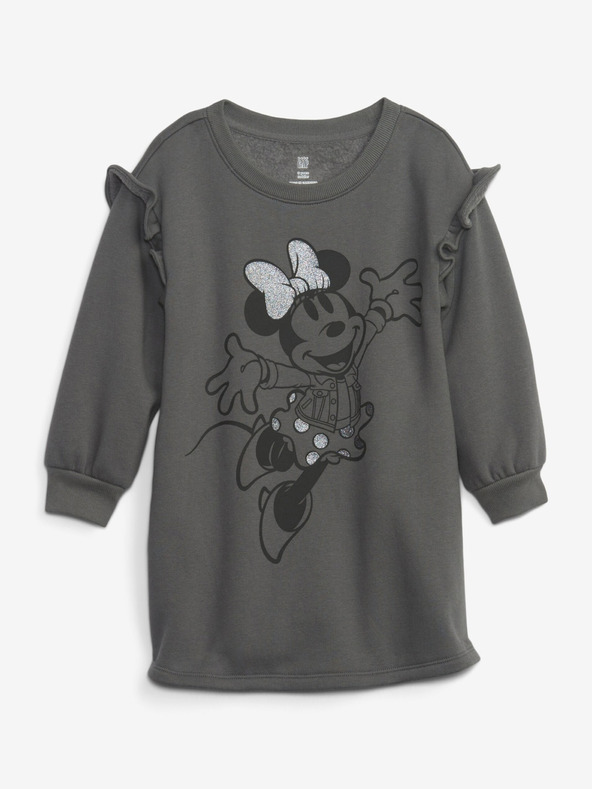 GAP Baby mikinové šaty Gap & Disney GAP