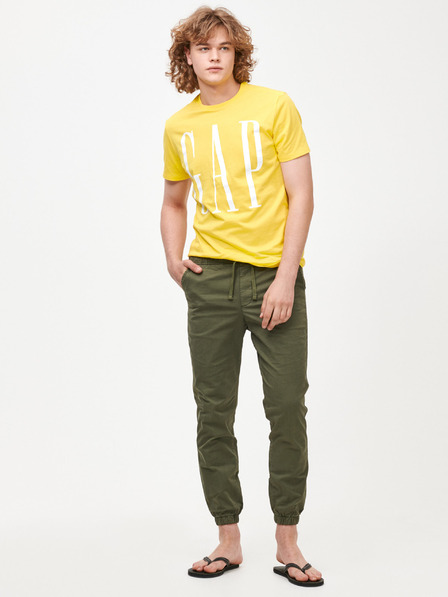 GAP Kalhoty slim canvas joggers GapFlex GAP