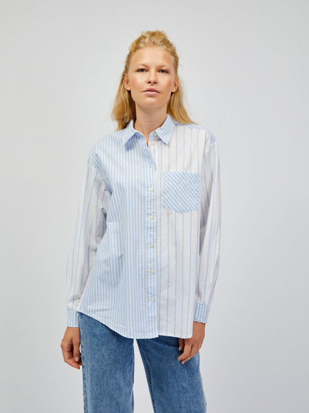 GAP Pruhovaná košile oversize GAP