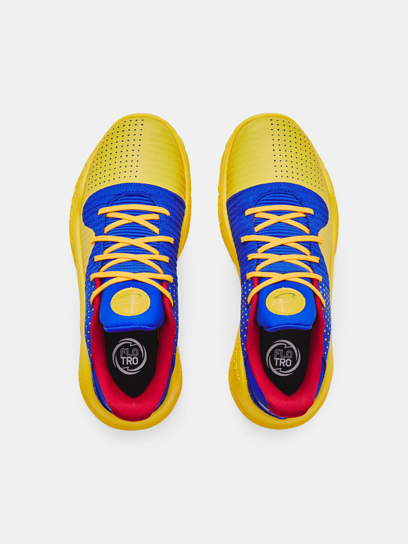 Under Armour Unisexové boty Under Armour CURRY 4 LOW FLOTRO