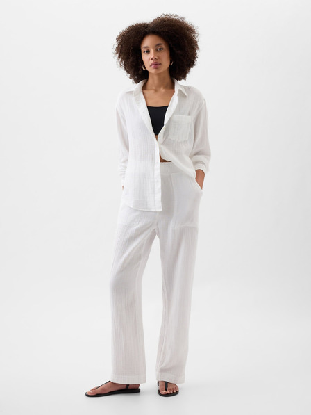 GAP Mušelínová košile oversize GAP
