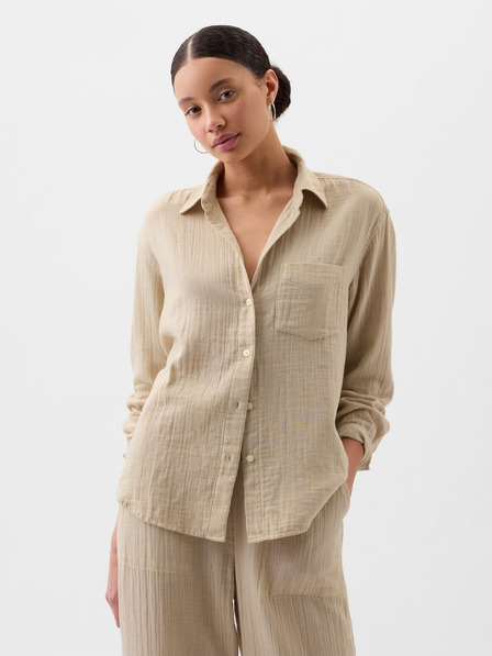 GAP Mušelínová košile oversize GAP