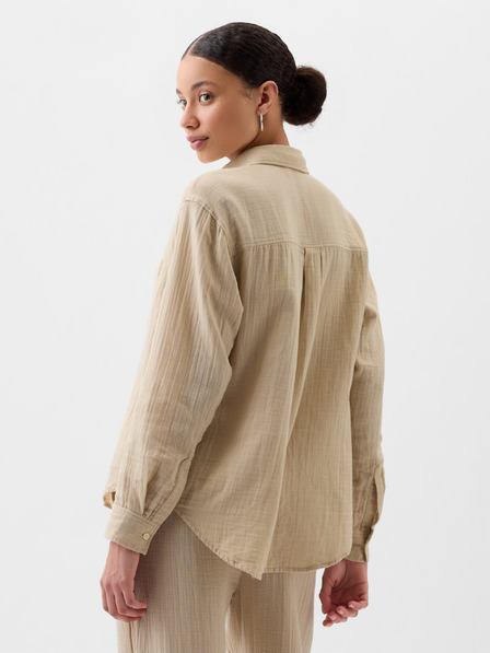 GAP Mušelínová košile oversize GAP