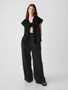 GAP Mušelínové kalhoty wide leg GAP