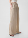 GAP Mušelínové kalhoty wide leg GAP
