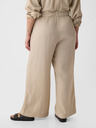 GAP Mušelínové kalhoty wide leg GAP