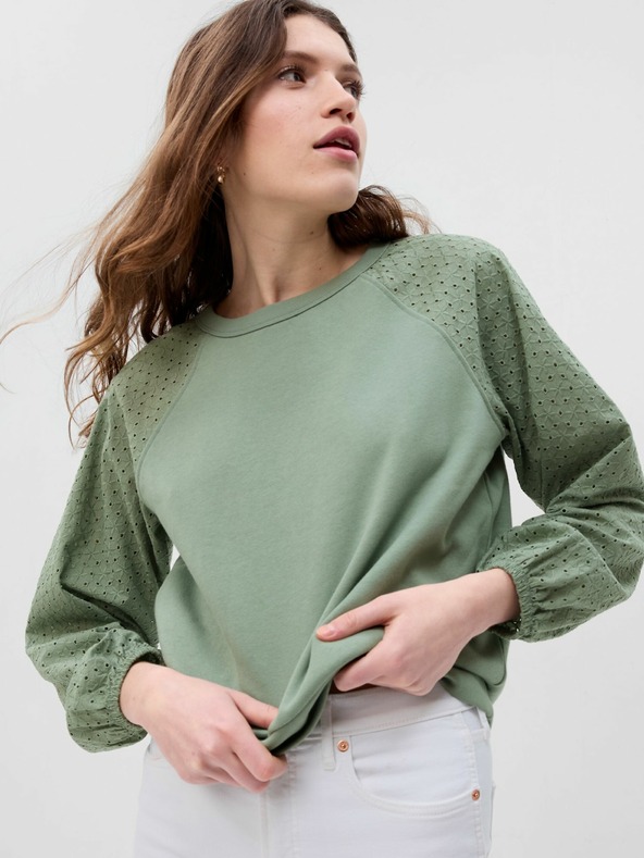 GAP Mikina vintage soft s madeirou GAP