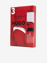 HUGO Sada tří dámských tang HUGO Triplet Thong Stripe