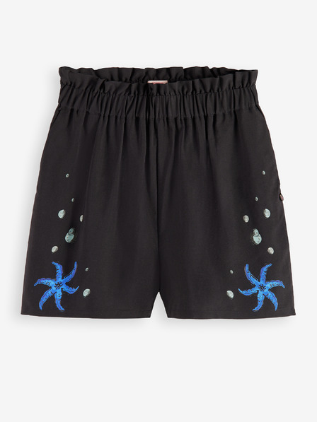 Scotch & Soda Černé dámské kraťasy Scotch & Soda