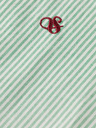 Scotch & Soda Světle zelená pánská pruhovaná košile Scotch & Soda Essential Oxford