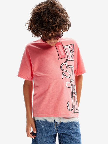 Desigual Korálové klučičí tričko Desigual Ander
