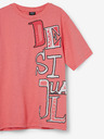 Desigual Korálové klučičí tričko Desigual Ander