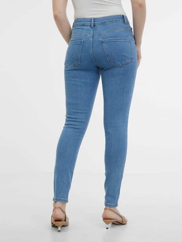 Orsay Světle modré dámské skinny fit džíny ORSAY