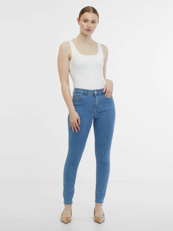 Orsay Světle modré dámské skinny fit džíny ORSAY