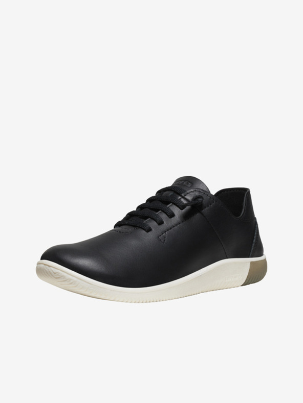 Keen Černé dámské kožené tenisky Keen KNX Unlined