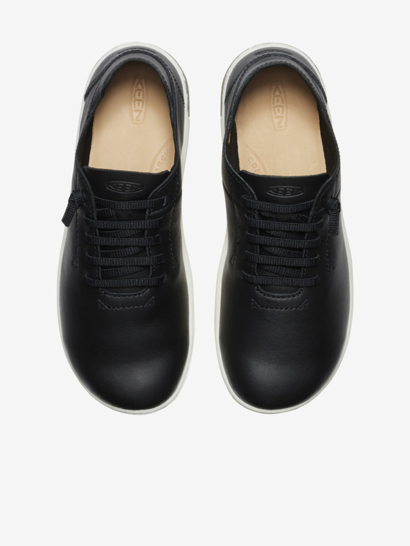 Keen Černé dámské kožené tenisky Keen KNX Unlined