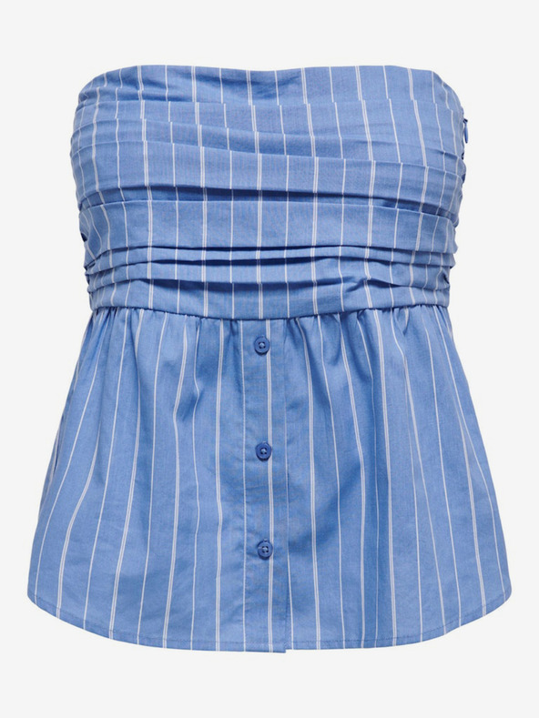 ONLY Modrý dámský pruhovaný top ONLY Esie