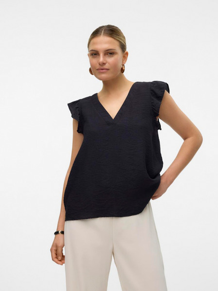 Vero Moda Černá dámská halenka Vero Moda Natja
