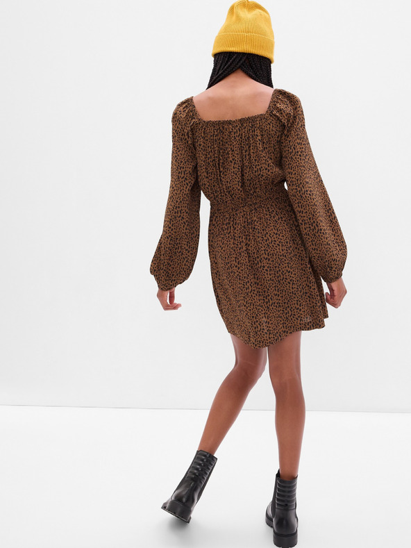 GAP Dětské šaty s řasením GAP