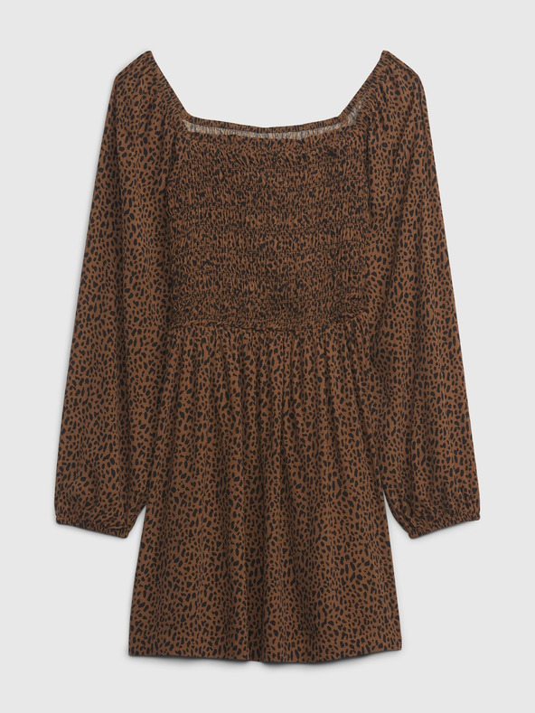 GAP Dětské šaty s řasením GAP