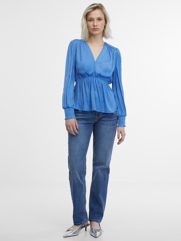 Orsay Modrá dámská halenka ORSAY