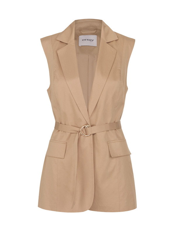 Orsay Hnědá dámská vesta ORSAY