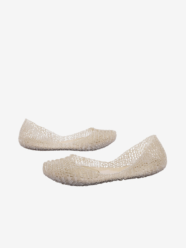 Melissa Krémové dámské balerínky Melissa Campana Papel Brushed