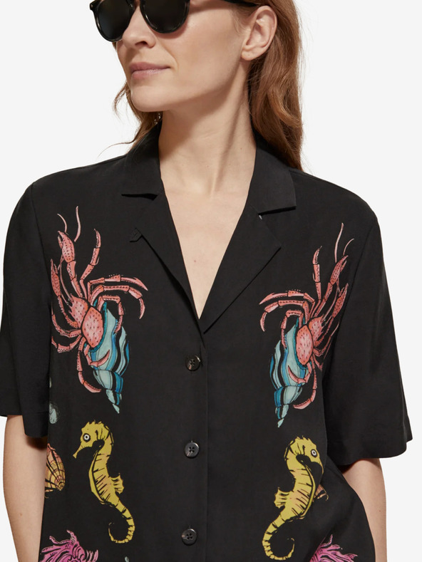 Scotch & Soda Černá dámská košile Scotch & Soda