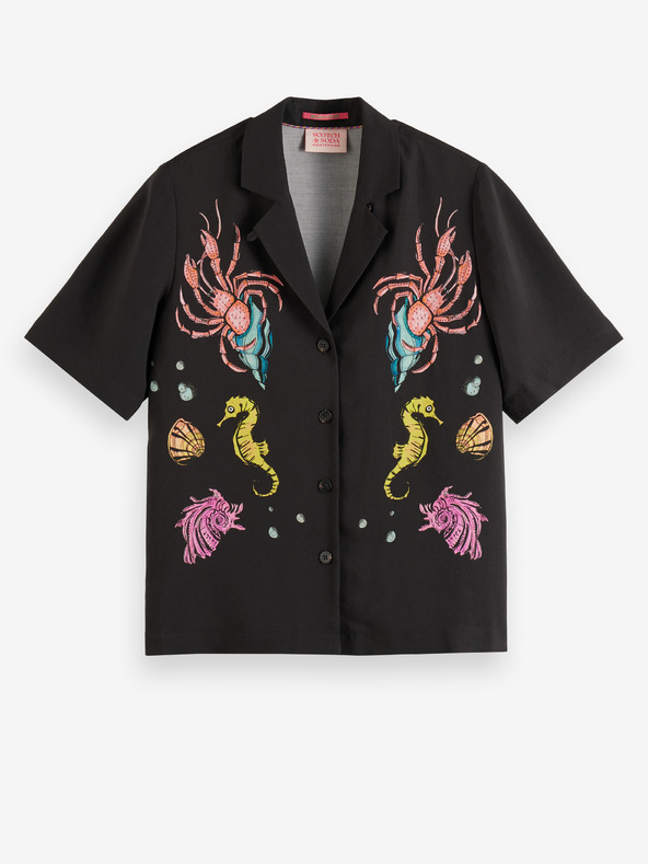 Scotch & Soda Černá dámská košile Scotch & Soda