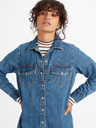 Levi's® Modré dámské džínové košilové šaty Levi's®