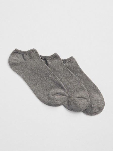 GAP Ponožky basic ankle, 3 páry GAP
