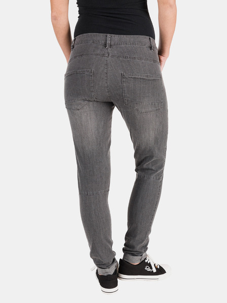 Sam 73 Tmavě šedé dámské slim fit džíny SAM 73