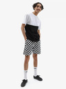 Vans Bílo-černé pánské tričko VANS Colorblock