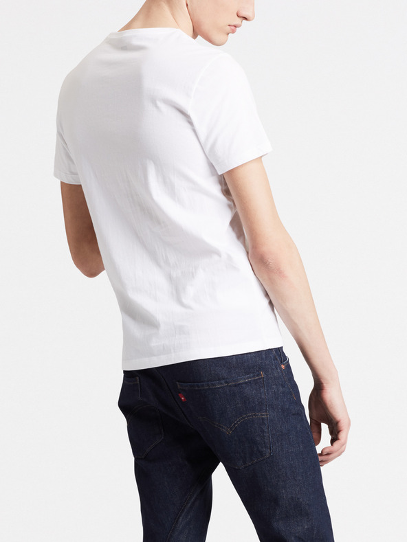 Levi's® Sada dvou bílých pánských basic triček Levi's®