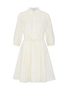 Orsay Bílé dámské košilové šaty ORSAY