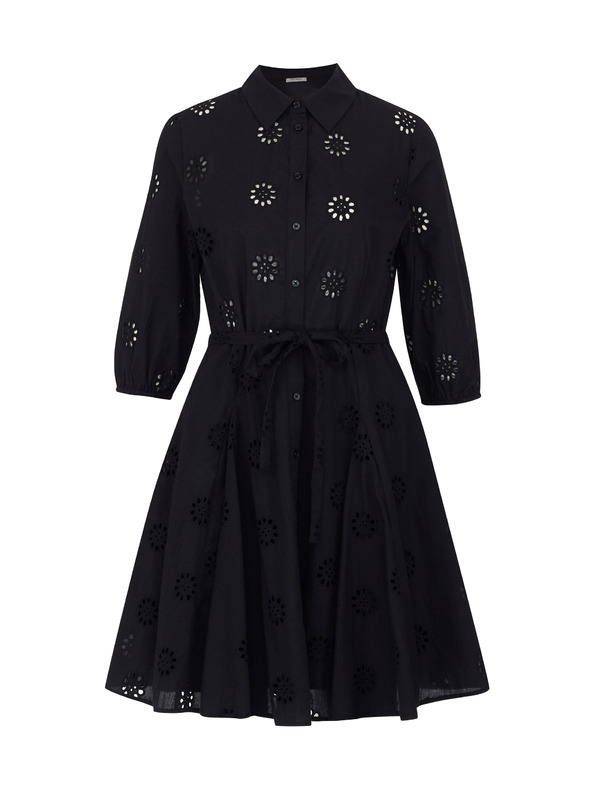 Orsay Černé dámské košilové šaty ORSAY