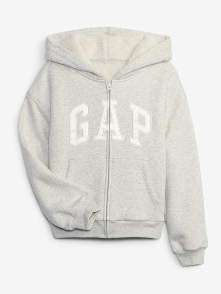GAP Dětská zateplená mikina s logem
