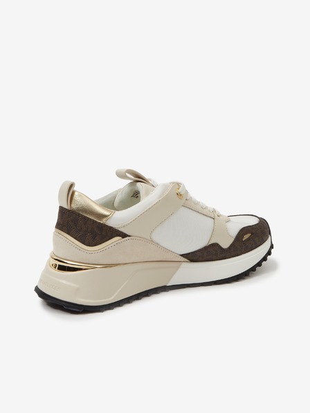 Michael Kors Béžové dámské tenisky se semišovými detaily Michael Kors Theo Trainer