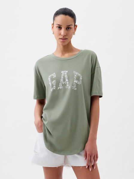GAP Tričko s logem oversize GAP