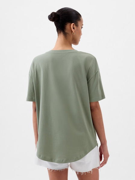 GAP Tričko s logem oversize GAP