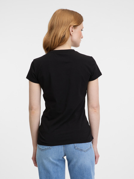 Armani Exchange Černé dámské tričko Armani Exchange