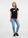 Armani Exchange Černé dámské tričko Armani Exchange